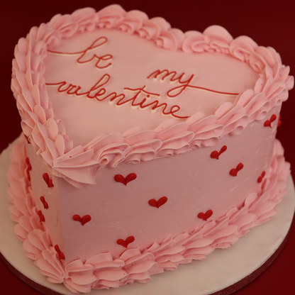 BE MY VALENTINE CAKE