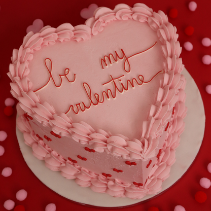 BE MY VALENTINE CAKE