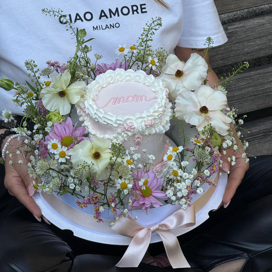 MOM FLOWER CAKE