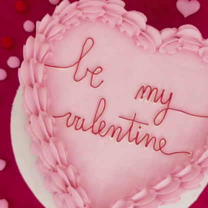 BE MY VALENTINE CAKE